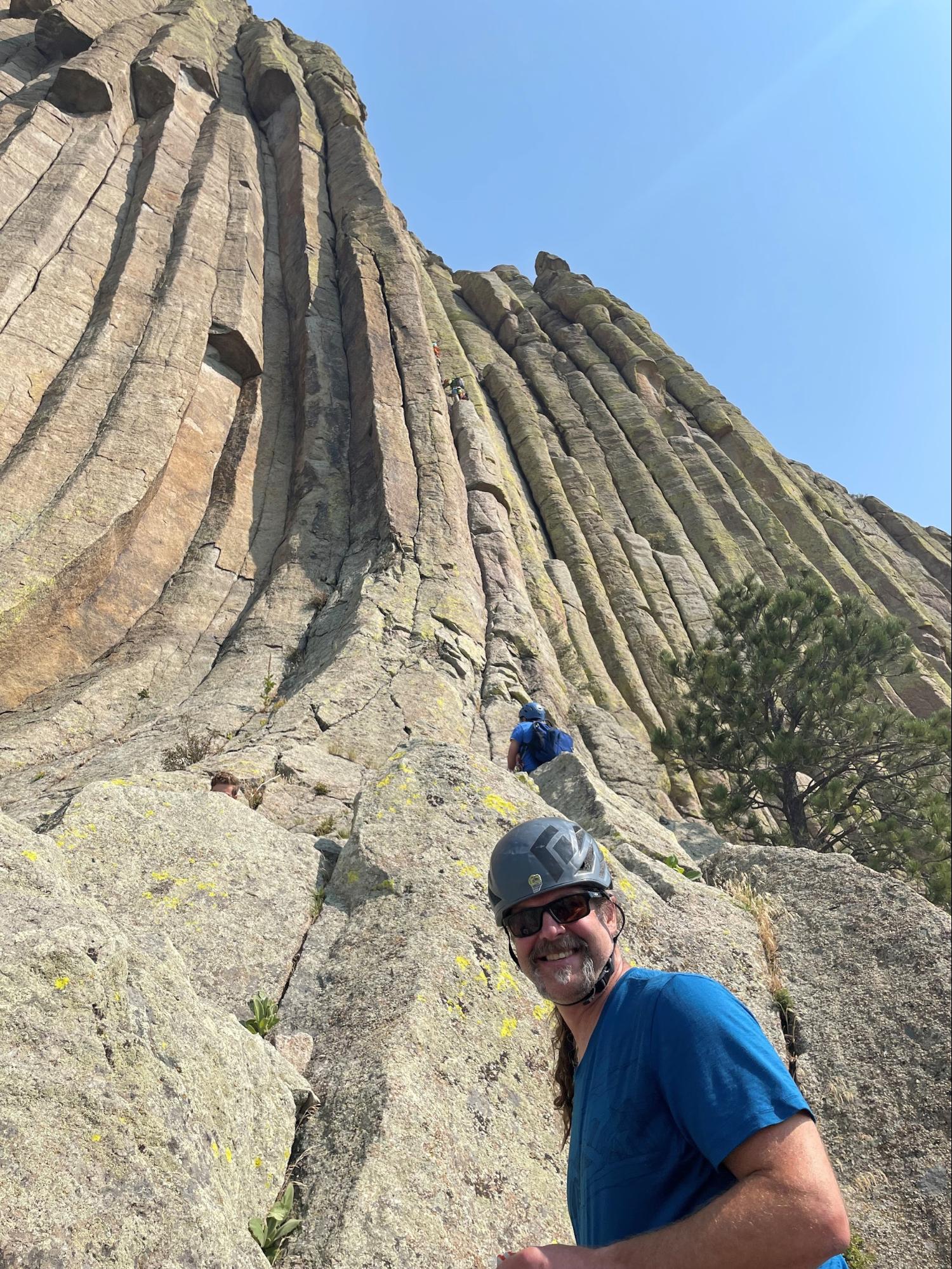 Climbing Devils Tower: Close Encounters of the Family Kind!