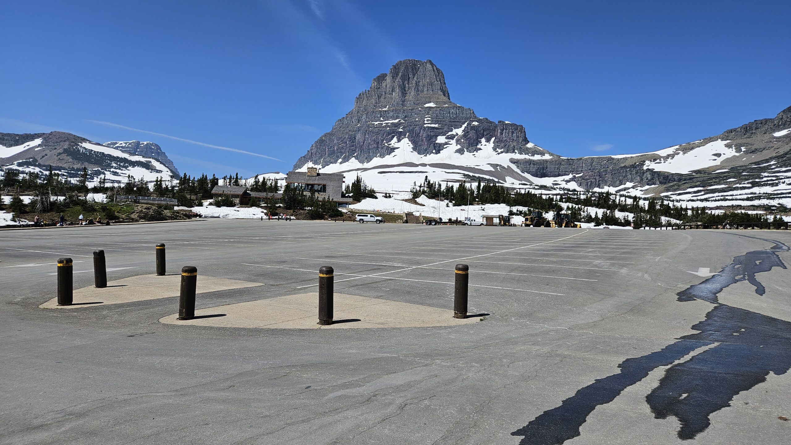 Climbing at Logan Pass in 2026